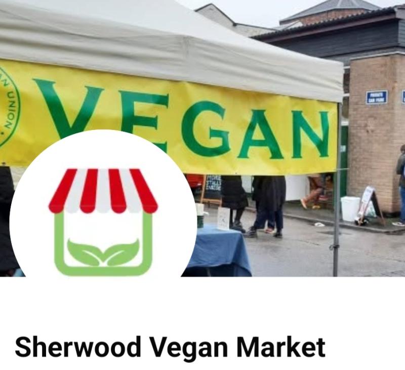 Sherwood Vegan Market Saturday 8 August 2026